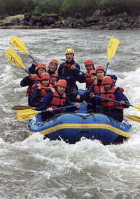 Rafting in Niseko