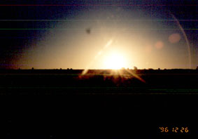 sunset at Lancelin