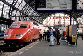 tram in Amsterdam