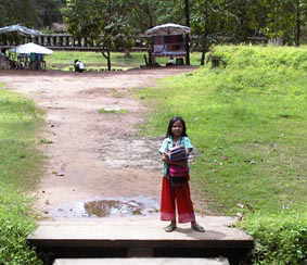 a little peddler in Bayon