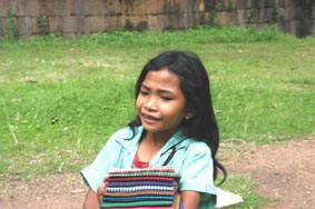 a little peddler in Bayon