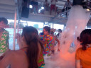 Bubble Party on Happy Boat