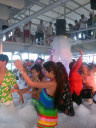 Bubble Party on Happy Boat