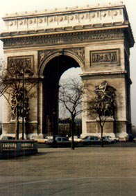 The Arc de Triomphe