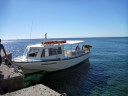 Shuttle boat from Perissa to Red Beach