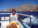 Shuttle boat from Perissa to Red Beach