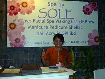 Spa by Sole, Jalan Pantai Kuta