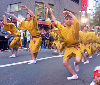 Awa-Odori Folk Dance Festival in Koenji