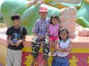 children at Tien Shi Temple