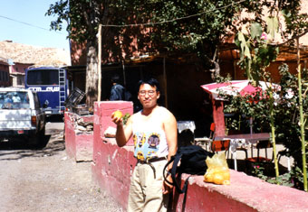 rest stop in Atlas Mountain