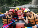 White Water Rafting in Yoshino River