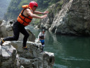 White Water Rafting in Yoshino River