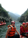 White Water Rafting in Yoshino River