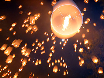 Loy Krathong Festival in Chiang Mai