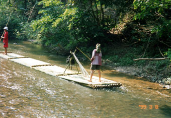 bamboo rafting