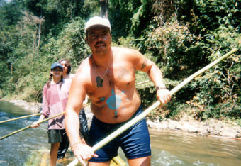 bamboo rafting