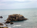 The view of Sea of Japan between Iwadate and Juniko (12 lakes)