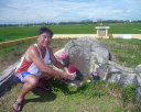 The tomb of Japanese tradesman named Yajirobei Tani