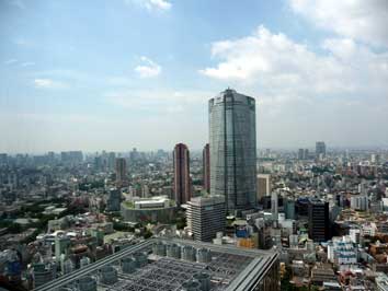 東京ミッドタウンからの眺め